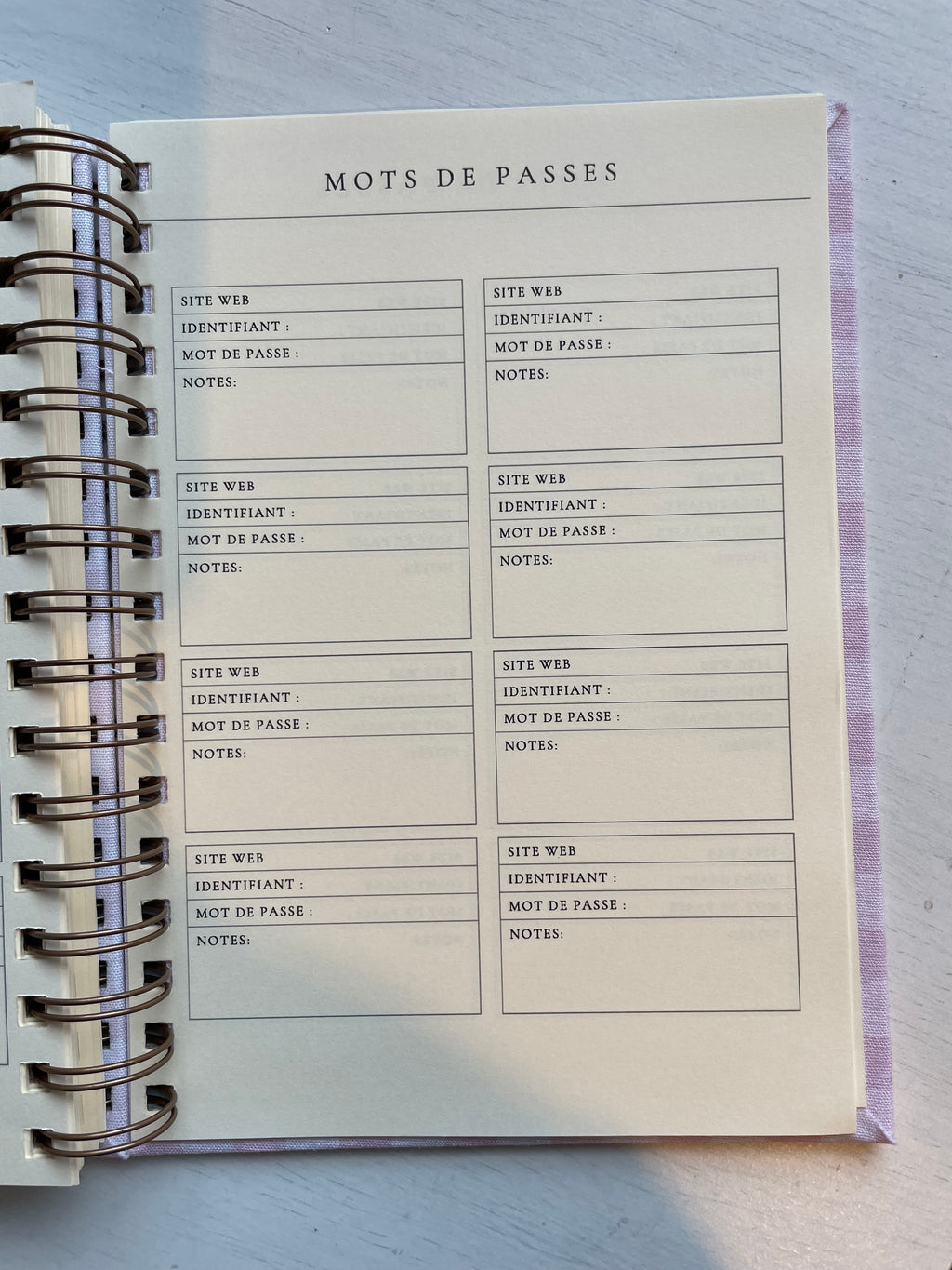 Agenda Maison Paon -  à personnaliser