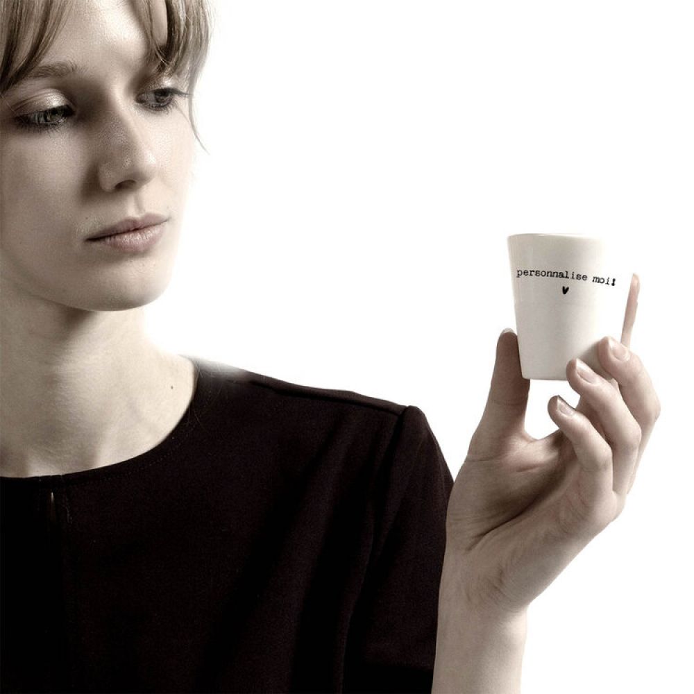 Tasse Expresso Amour Blanc - Sophie Masson