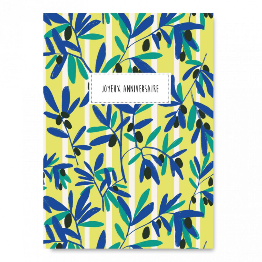 Carte Géante - Anniversaire - Olivier - Pascale Editions