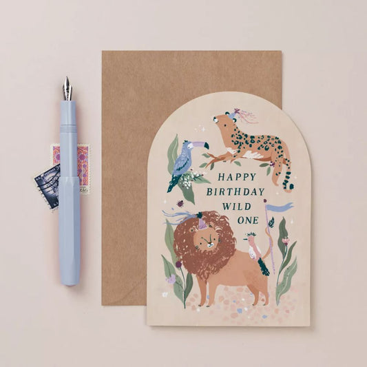 Carte Anniversaire Animaux - Sister Paper Co