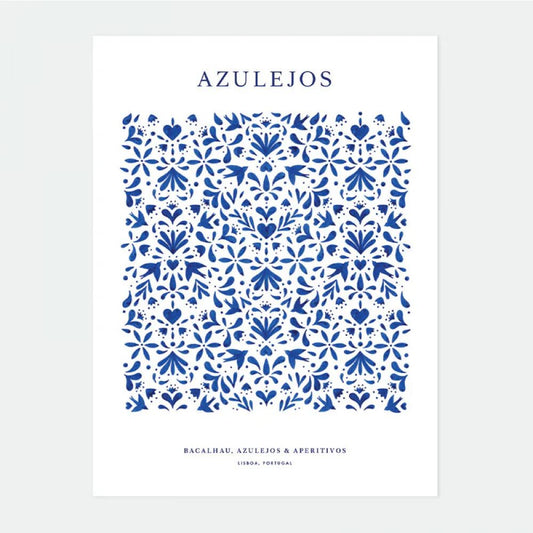 Affiche Azulejos - Poster - All the ways to say