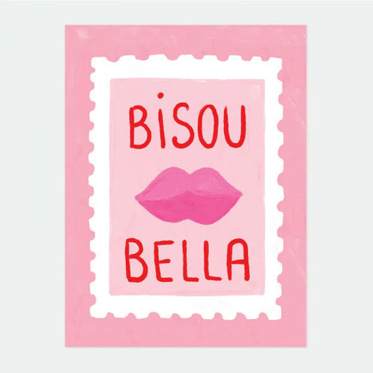 Affiche Bisous Bella - Poster - All the ways to say