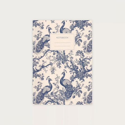 Carnet A5 Paon Bleu - Etmamu