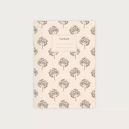 Carnet A5 Watercolor Garden Petit Arbre Blanc - Etmamu