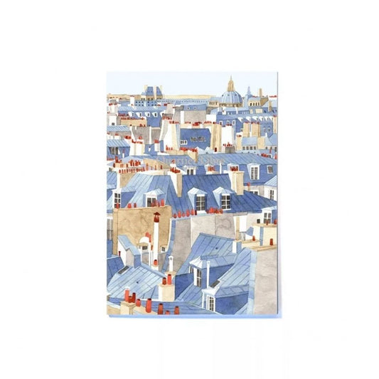 Carnet A6 - Toits de Paris - Quartier Libre