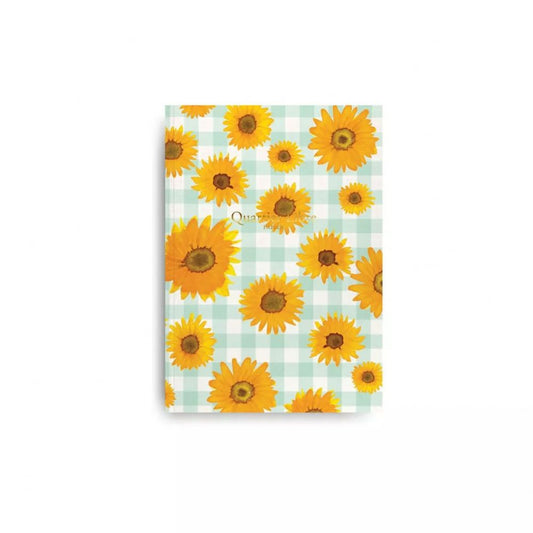 Carnet A6 - Tournesols - Quartier Libre