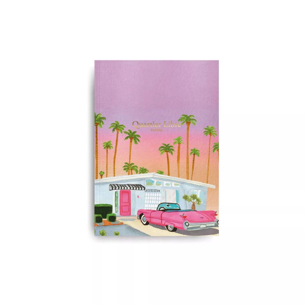 Carnet A6 - Palm Springs - Quartier Libre
