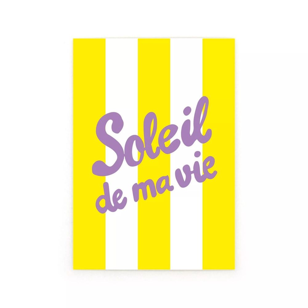 Carte postale - Soleil de ma Vie - Quartier Libre