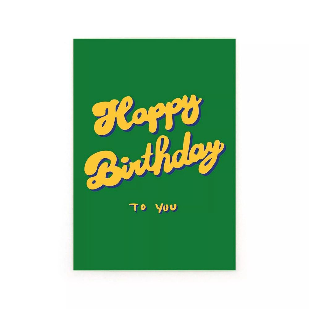 Carte postale - Happy Birthday - Quartier Libre