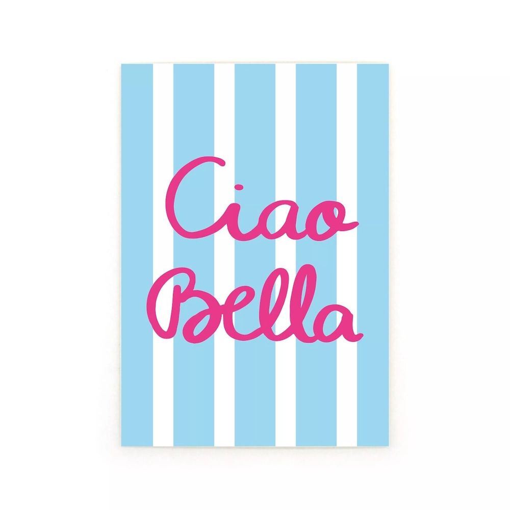 Carte postale - Ciao Bella - Quartier Libre