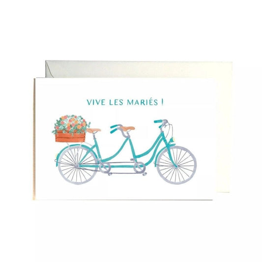 Carte postale - Mariage Tandem - Quartier Libre