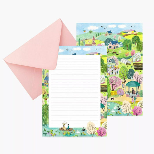 Papier à Lettres - Campagne - Sonia Cavallini