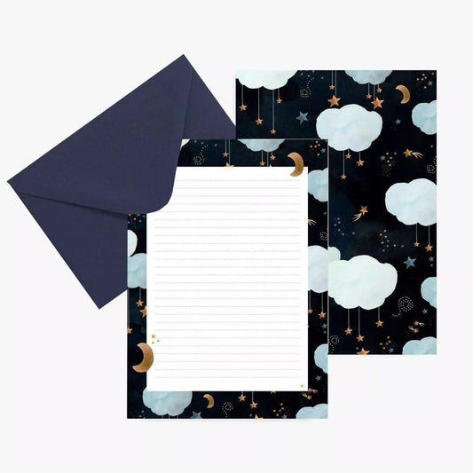 Papier à Lettres - Nuages - Sonia Cavallini