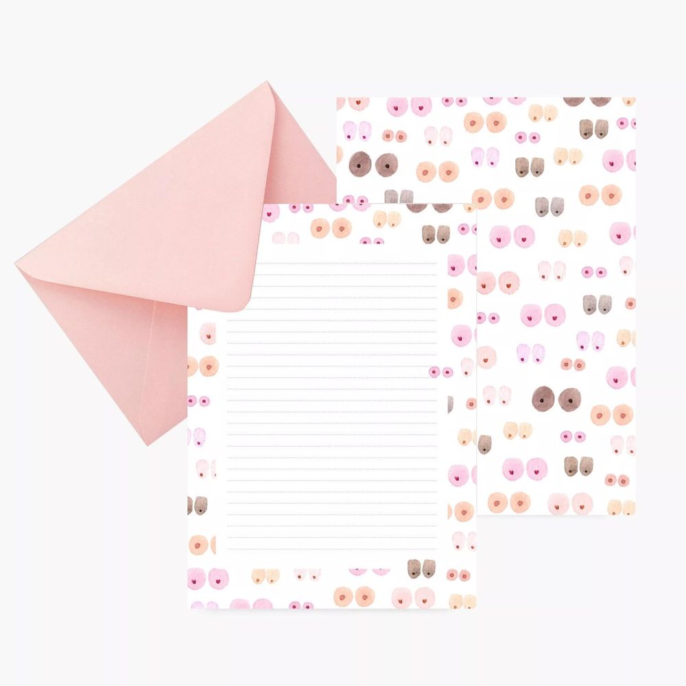 Papier à Lettres - Seins - Sonia Cavallini