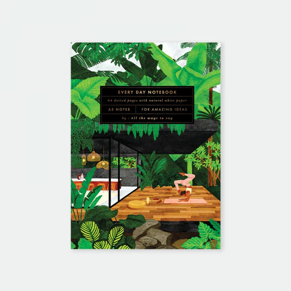 Carnet Namaste - Notebook A5 - All the ways to say