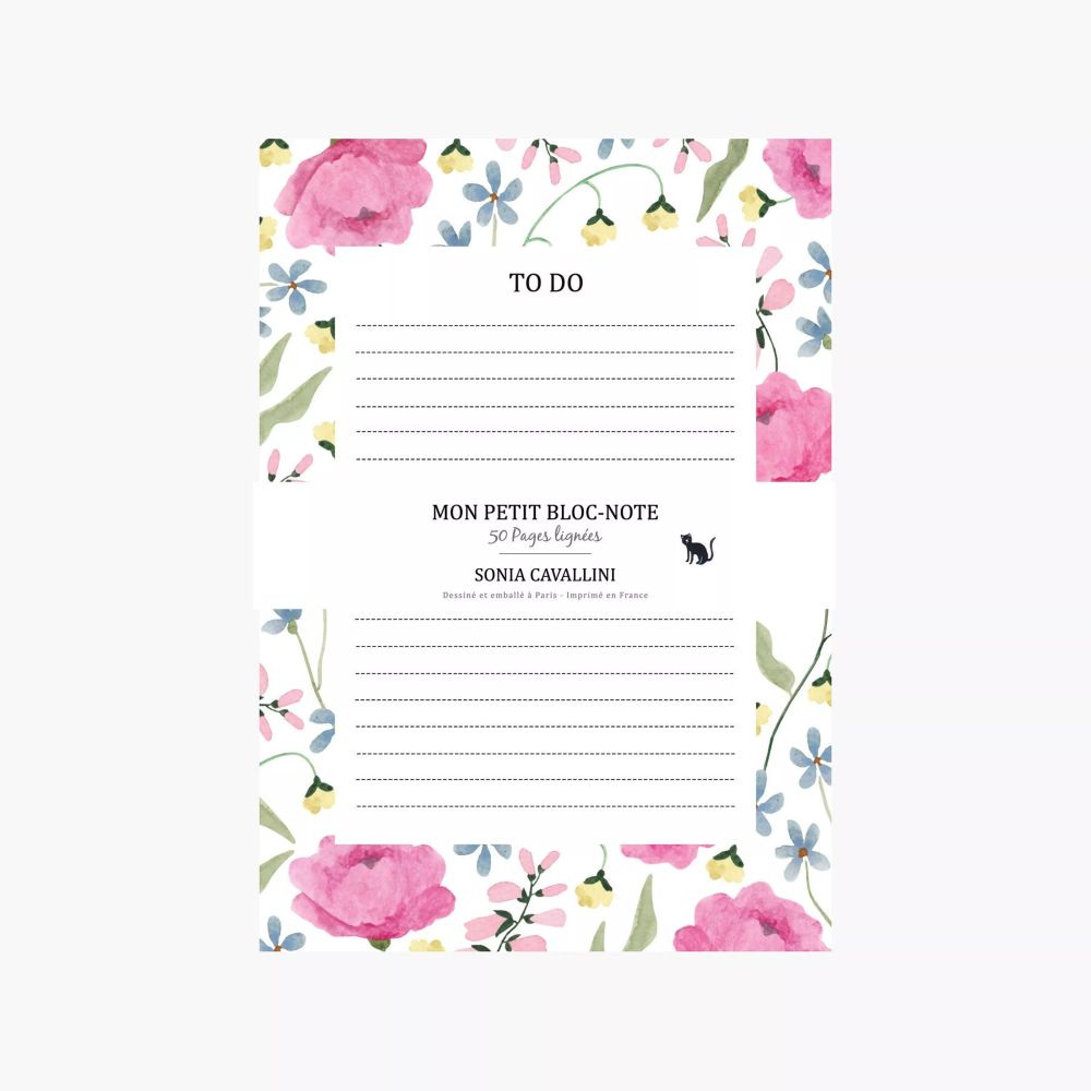 Bloc Notes Cottage - Sonia Cavallini