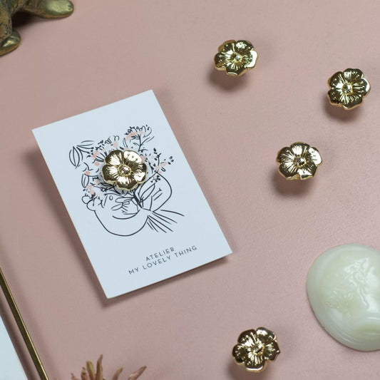Pin’s - Bouton d'or - My Lovely Thing
