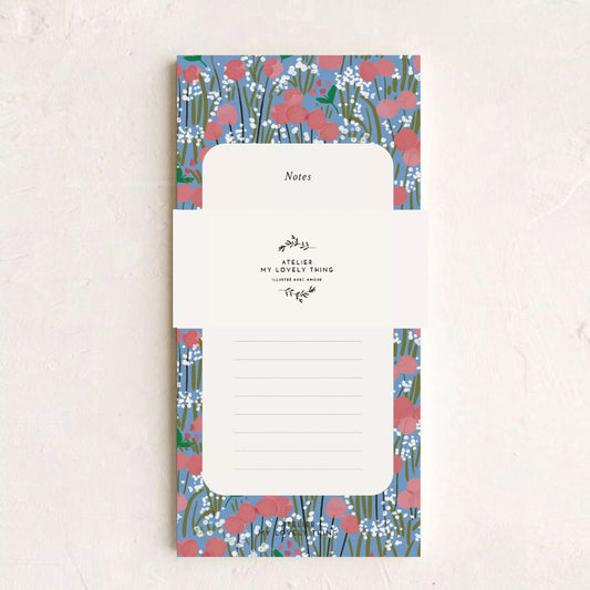 Bloc-Notes Rose Coquelicot - My Lovely Thing