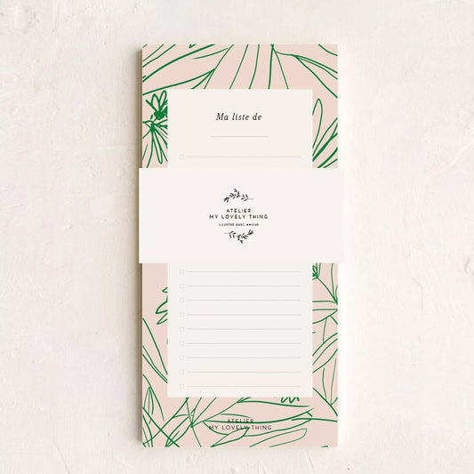 Bloc-Notes Feuillage - My Lovely Thing