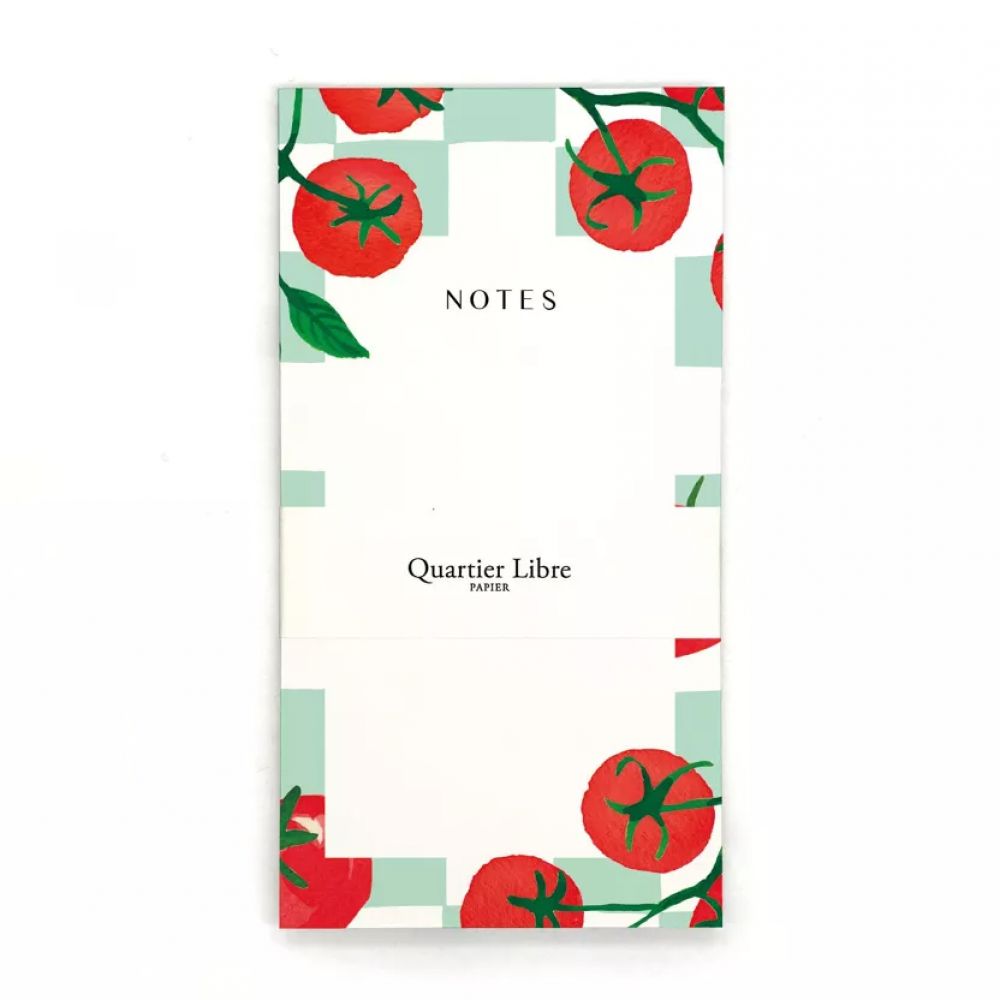 Bloc-Notes - Tomates - Quartier Libre