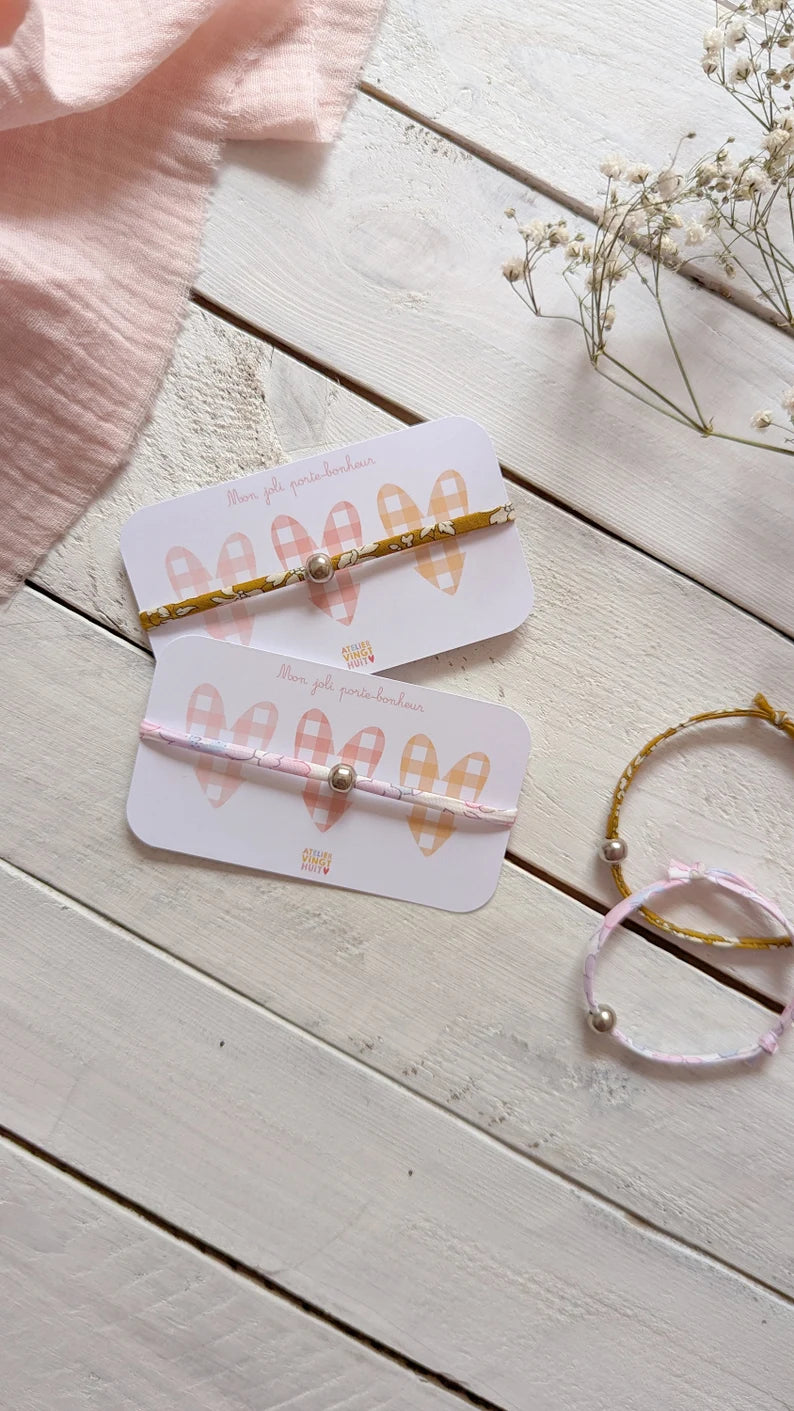 Bracelet Liberty Rose - Atelier Vingt Huit