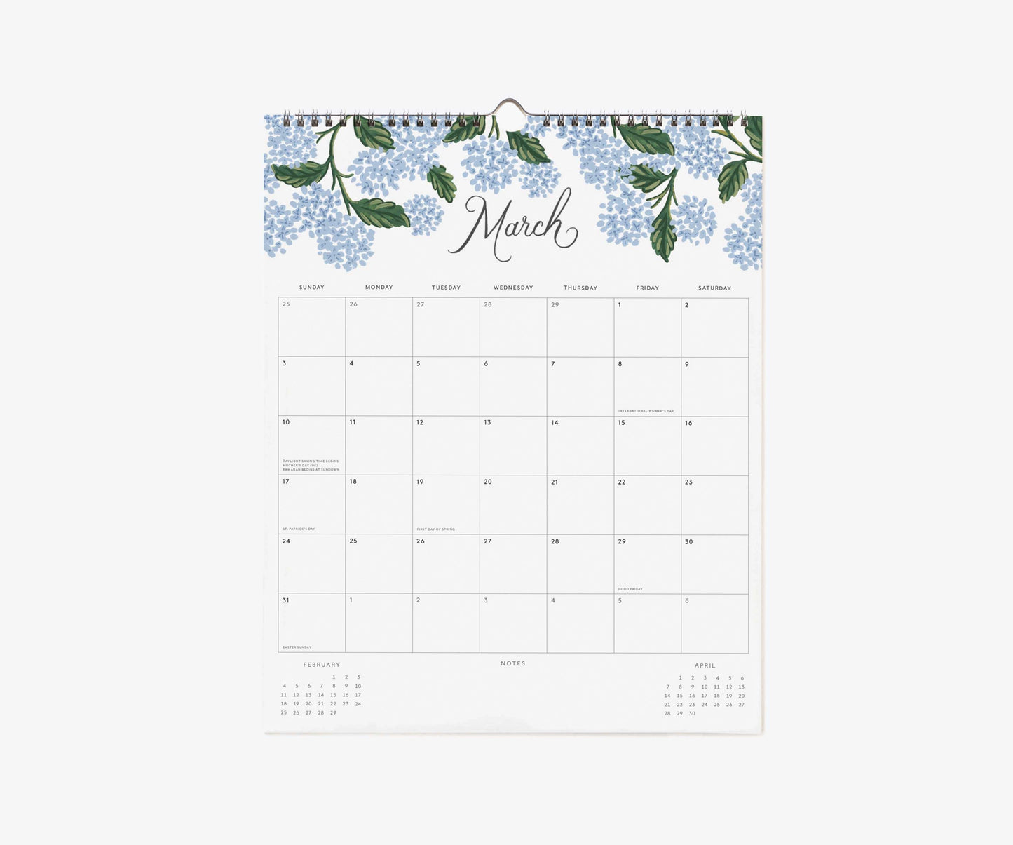 Calendrier Peacock 2024- Rifle Paper Co