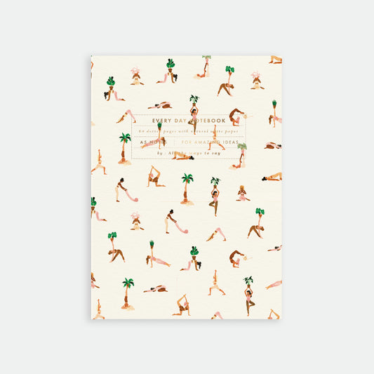Carnet A5 Yoga Pattern - All The Ways To Say