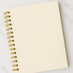 Carnet Blanc à personnaliser