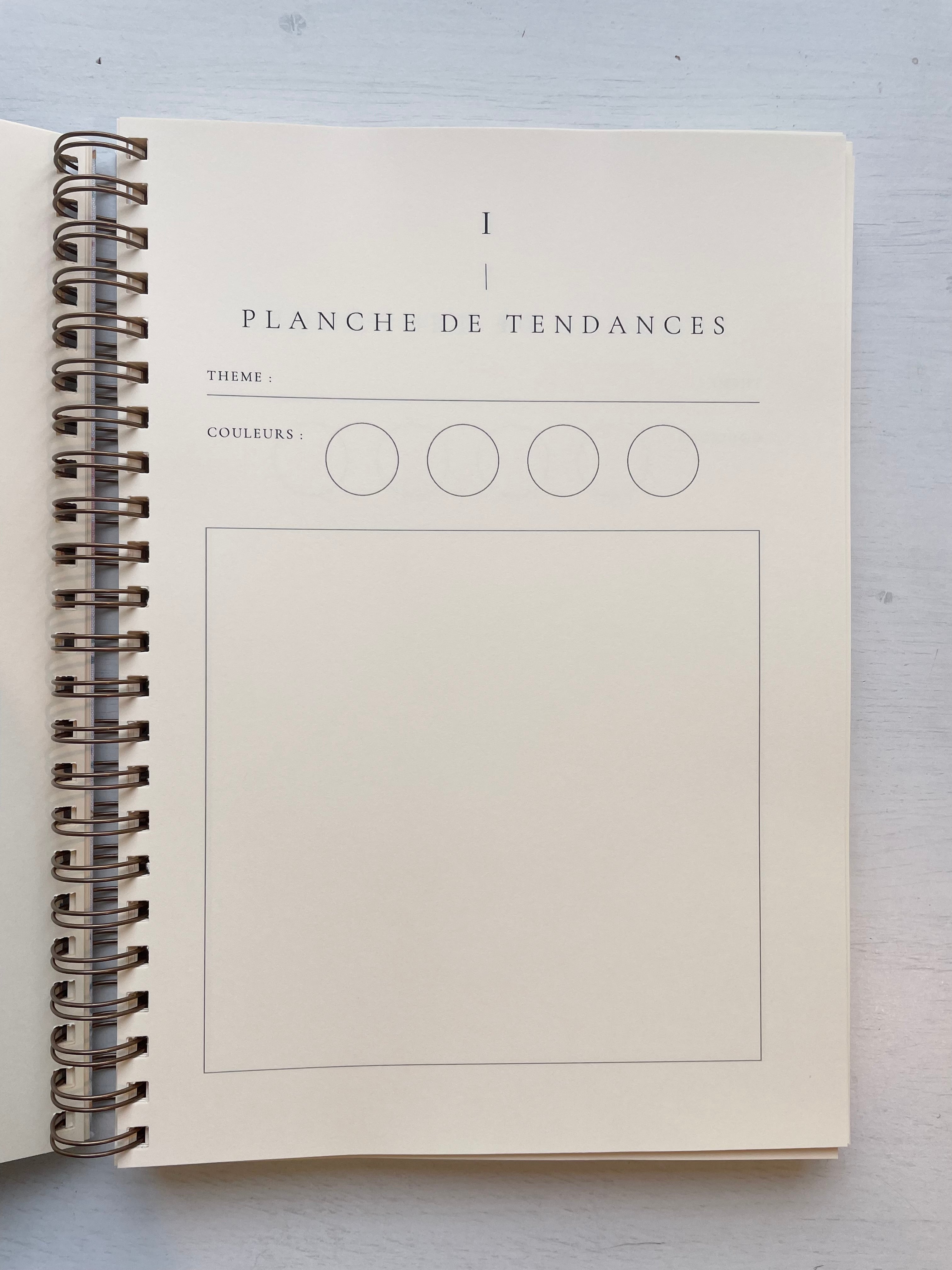 Carnet de Coutures à personnaliser - Maison Paon