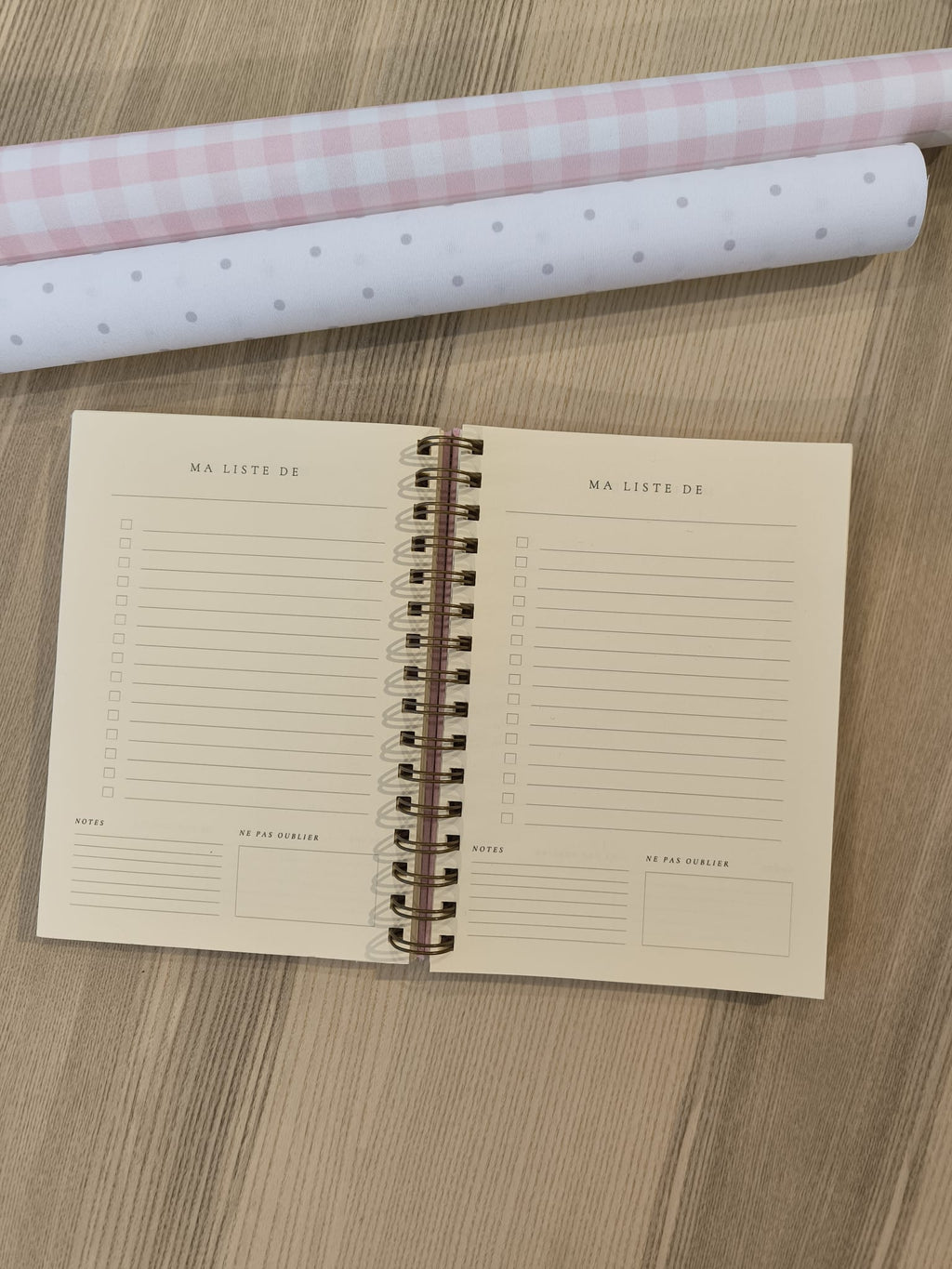 Journal To do list  à personnaliser - Maison Paon