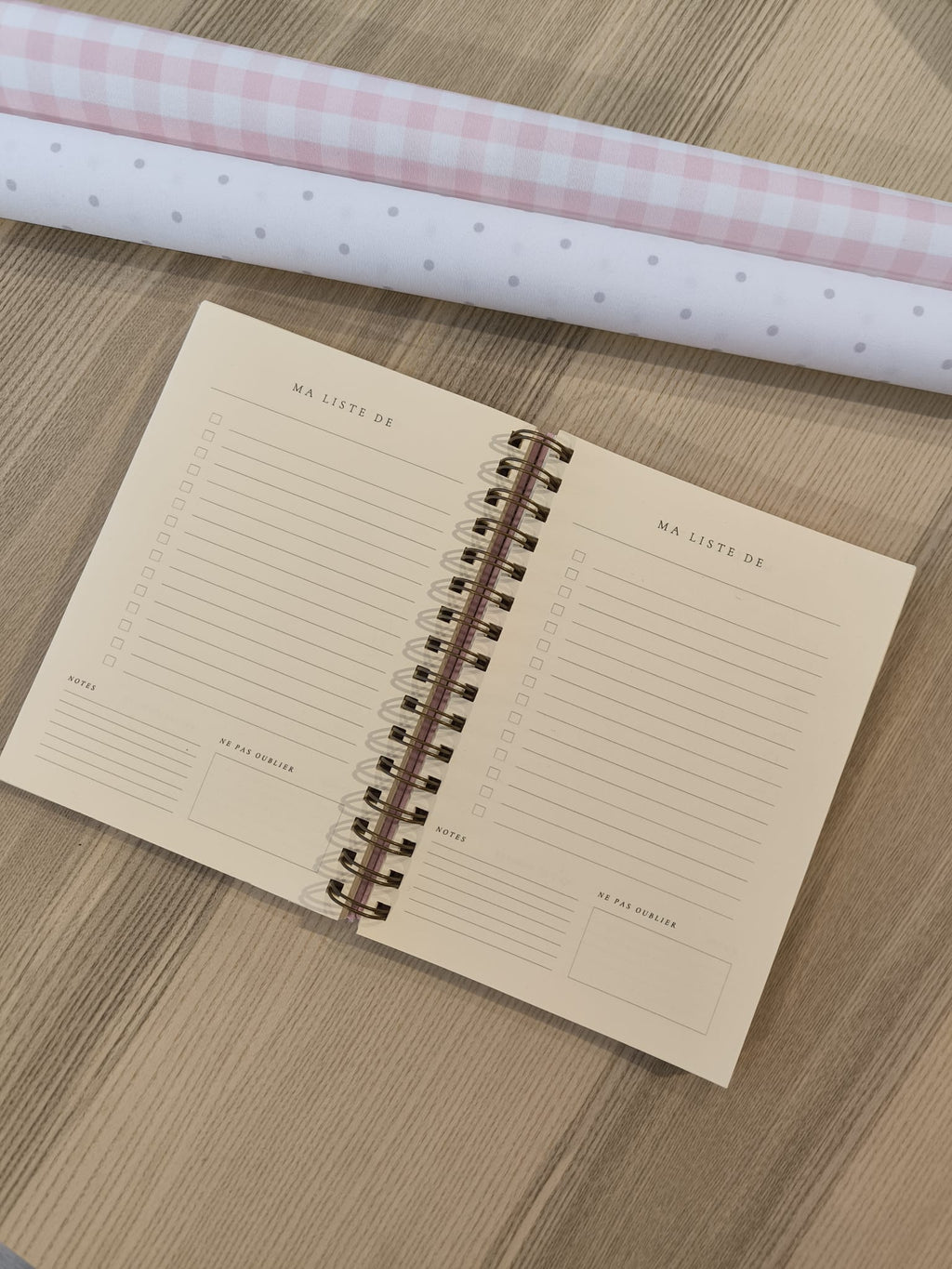 Journal To do list  à personnaliser - Maison Paon