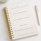 Journal de Gratitude à personnaliser