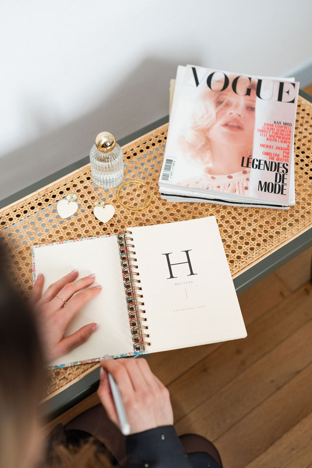 Journal Horizon à personnaliser - Maison Paon