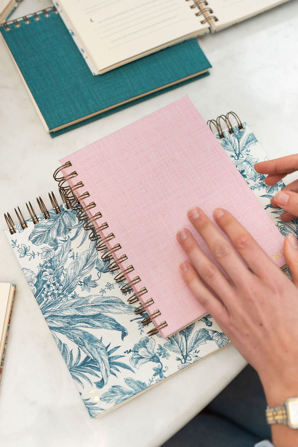 Carnet Blanc à personnaliser