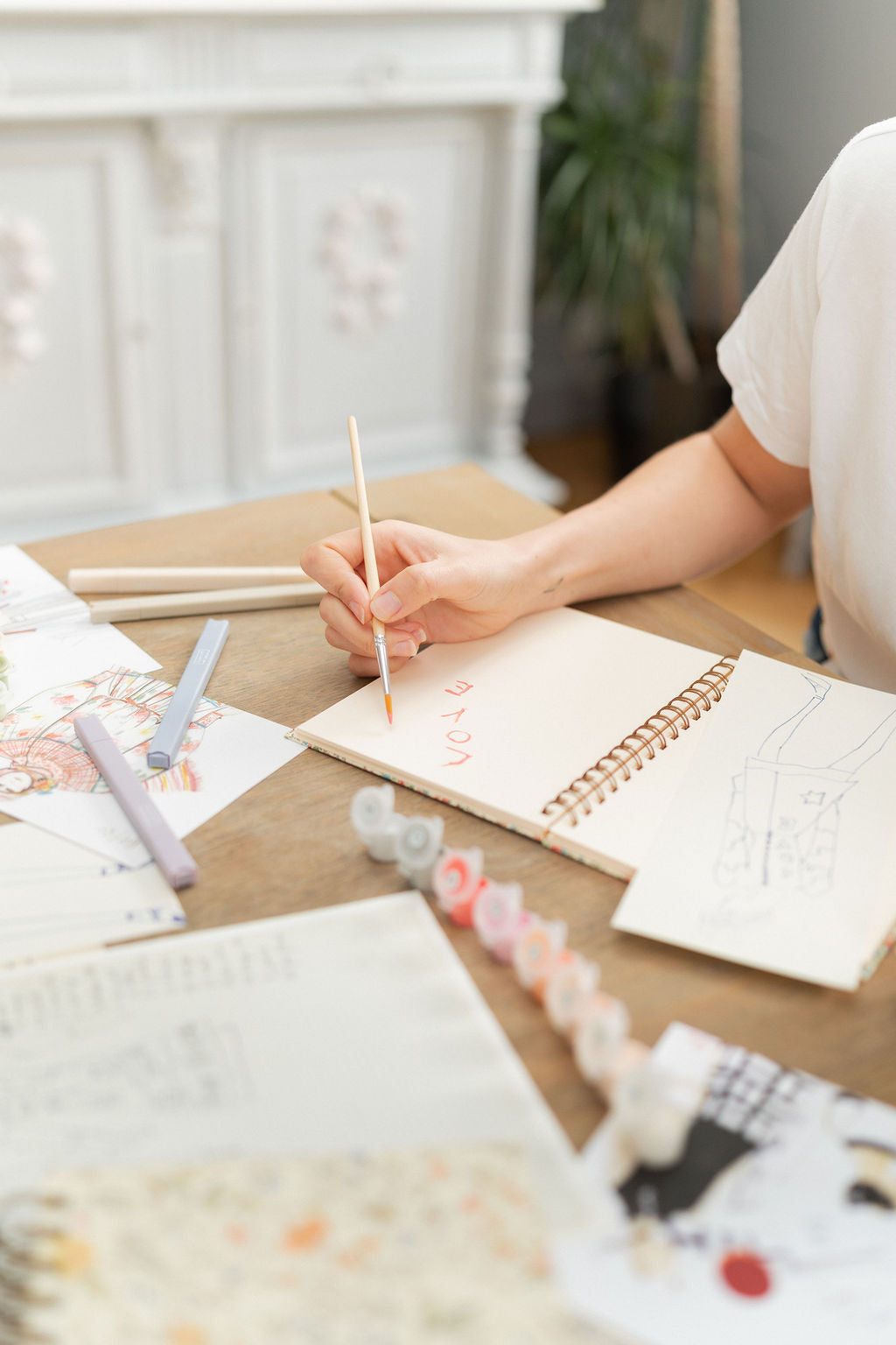 Carnet Aquarelle & dessins  à personnaliser