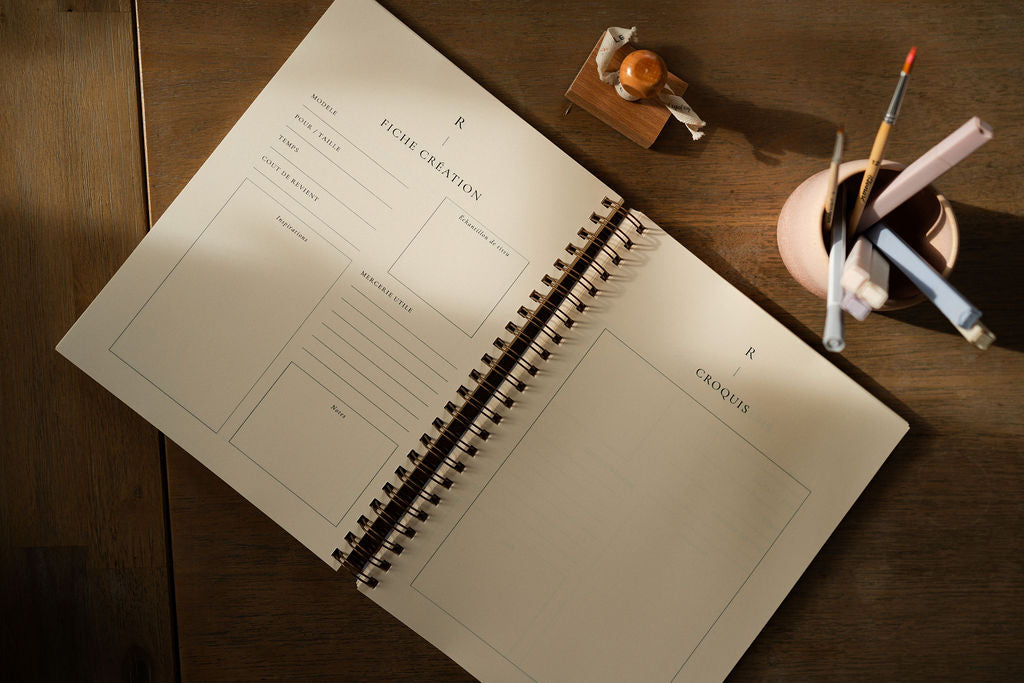 Carnet de Coutures à personnaliser - Maison Paon