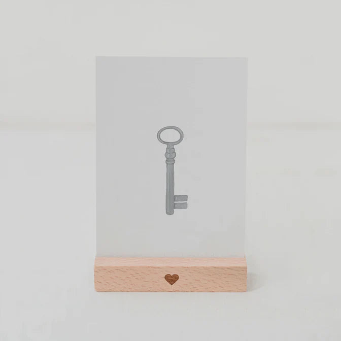 Carte Clé Aquarelle - Euleunschnitt