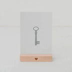 Carte Clé Aquarelle - Euleunschnitt