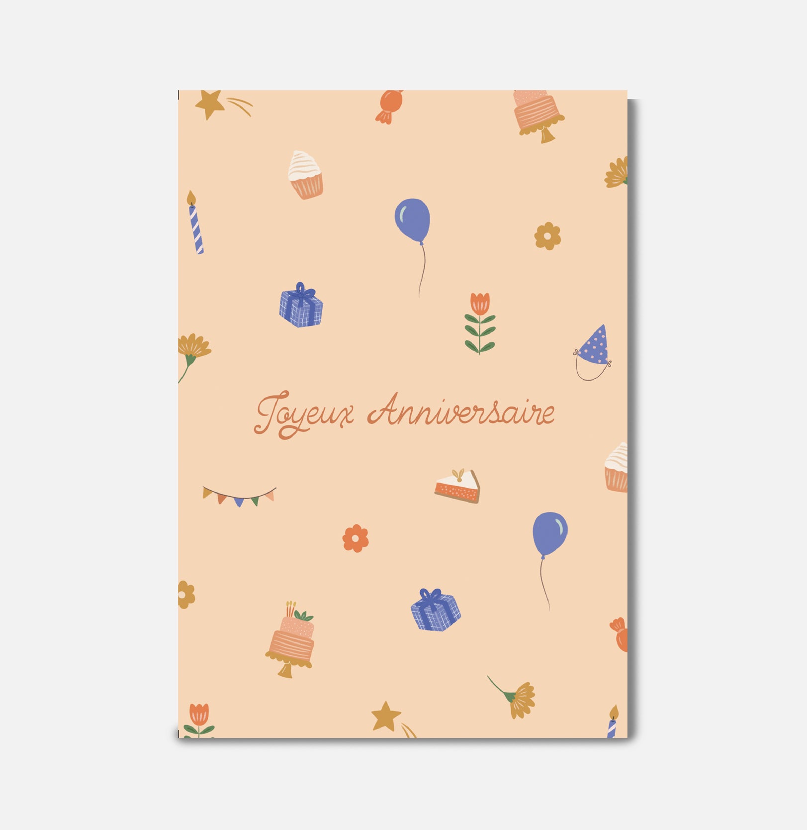 Carte Joyeux Anniversaire Fête - Pascale Editions