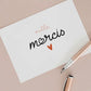 Carte Mille Mercis - My Lovely Thing