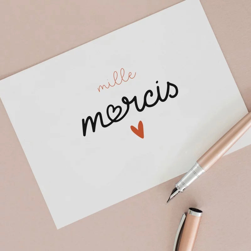 Carte Mille Mercis - My Lovely Thing