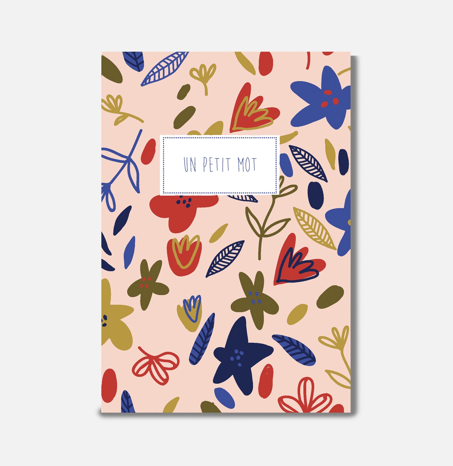 Carte Un Petit Mot Fleurs - Pascale Editions