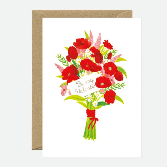 Carte  Valentine Red Bouquet - All the ways to say