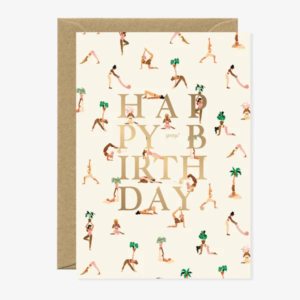 Carte Birthday yoga - All Th Ways To Say