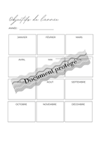 Daily Planner à personnaliser