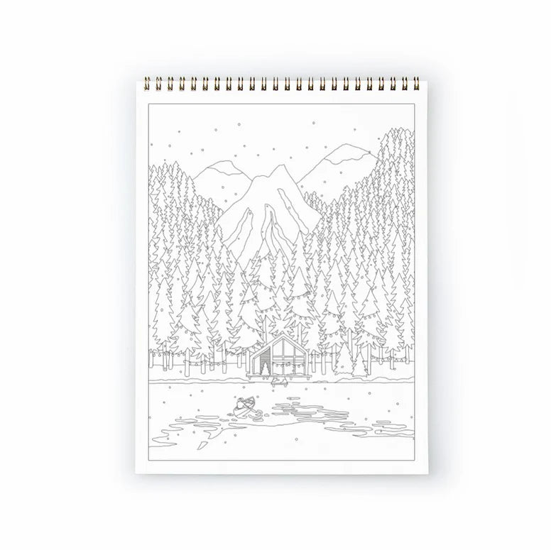 Livre de coloriage Winter Edition - All The Ways To Say
