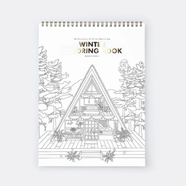 Livre de coloriage Winter Edition - All The Ways To Say