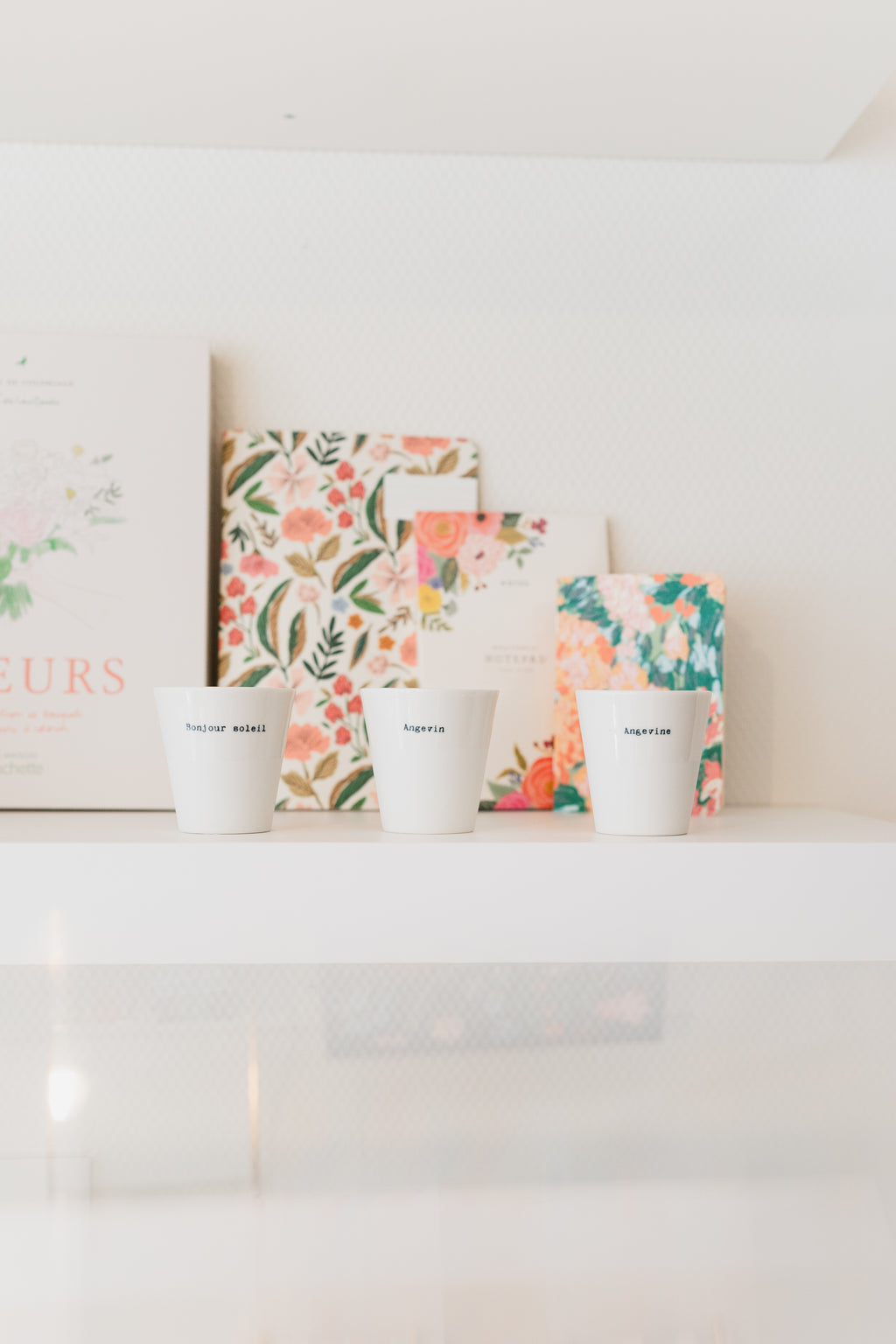 Tasse Expresso Angevin Blanc - Sophie Masson