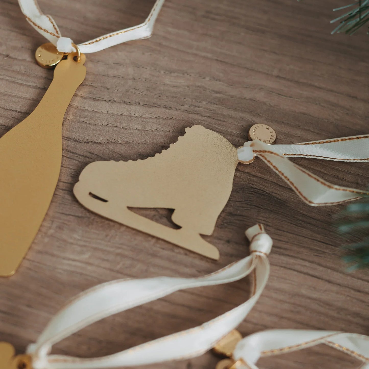 Suspension sapin de noël - Patin à glace - Euleunbschnnit