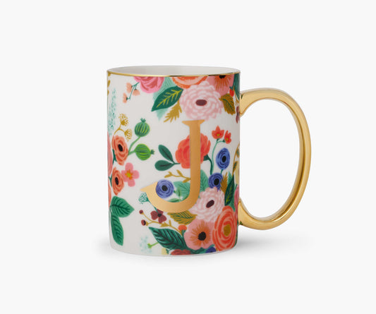 Mug Garden Party Lettres J - Rifle Paper Co